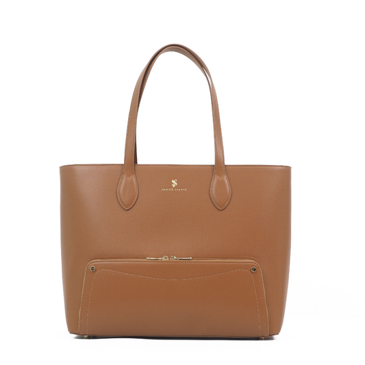 Joyce 2-in-1 recycled vegan leather tote bag