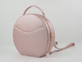 Load image into Gallery viewer, 3-in-1 Recycled Vegan Leather Round Bag