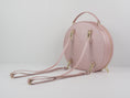 Load image into Gallery viewer, 3-in-1 Recycled Vegan Leather Round Bag