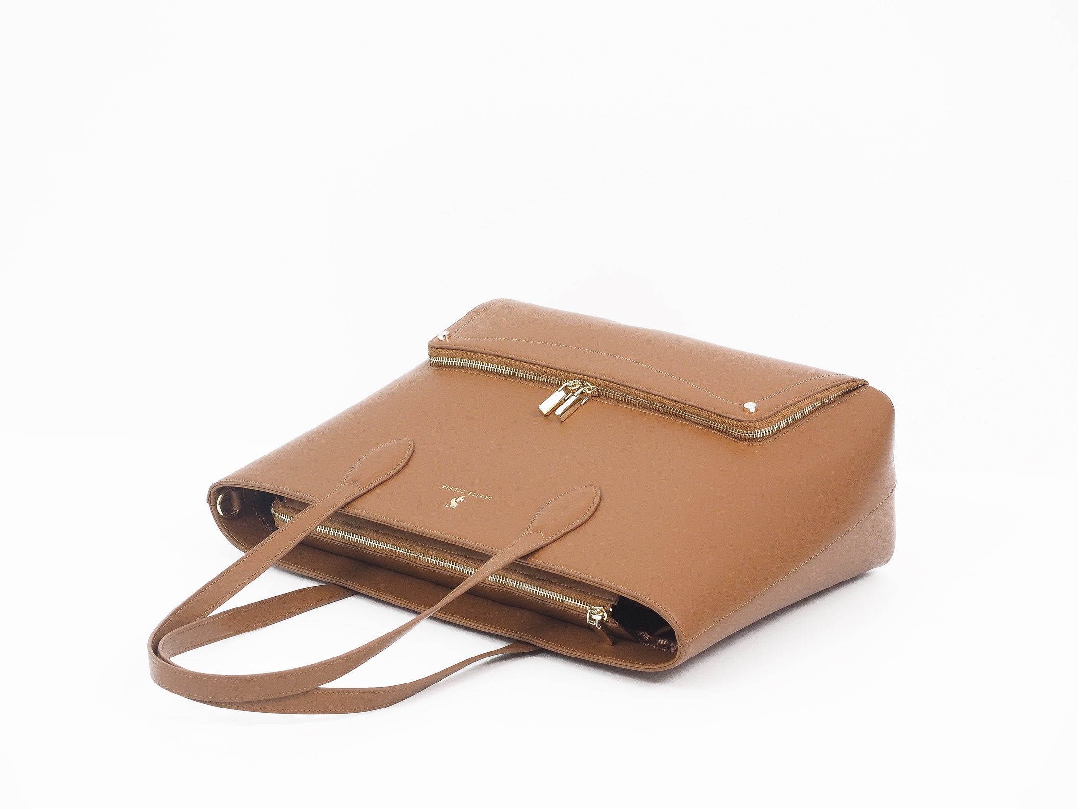 Joyce sac fourre-tout cuir vegan 2 en 1 Marron