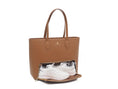 Charger l'image dans la visionneuse de la galerie, Joyce sac fourre-tout cuir vegan 2 en 1 Marron
