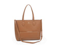 Charger l'image dans la visionneuse de la galerie, Joyce sac fourre-tout cuir vegan 2 en 1 Marron
