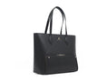 Load image into Gallery viewer, Joyce 2 in 1 vegan leather tote bag Black
